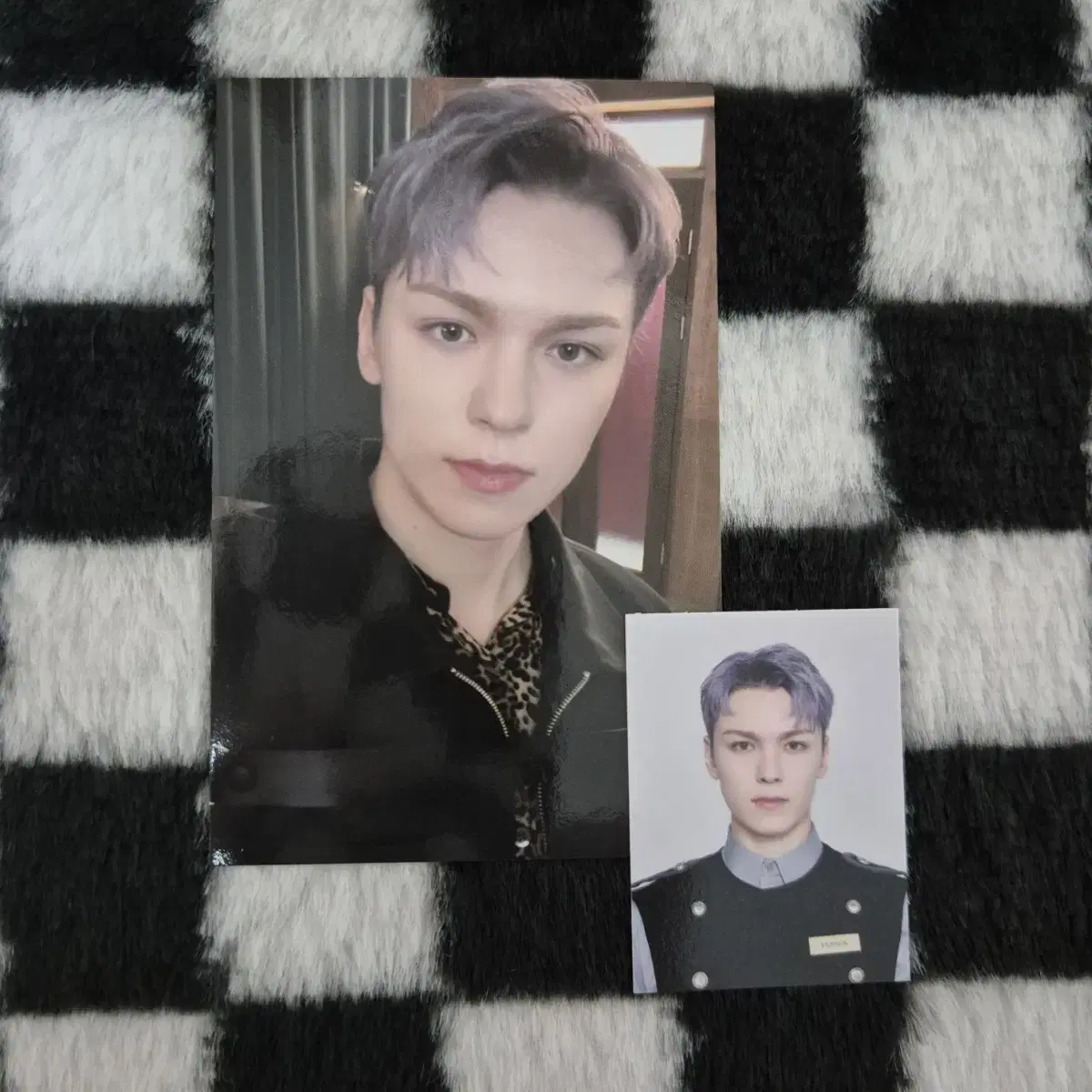 Seventeen vernon HotelTin Membership kit photocard, certificate transfer