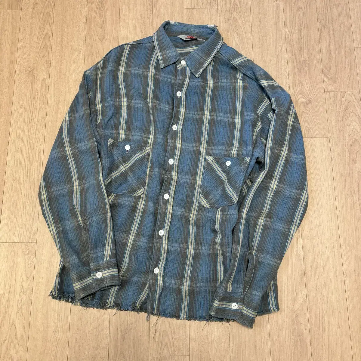 L) St. Michael's 23aw Flannel Shirt