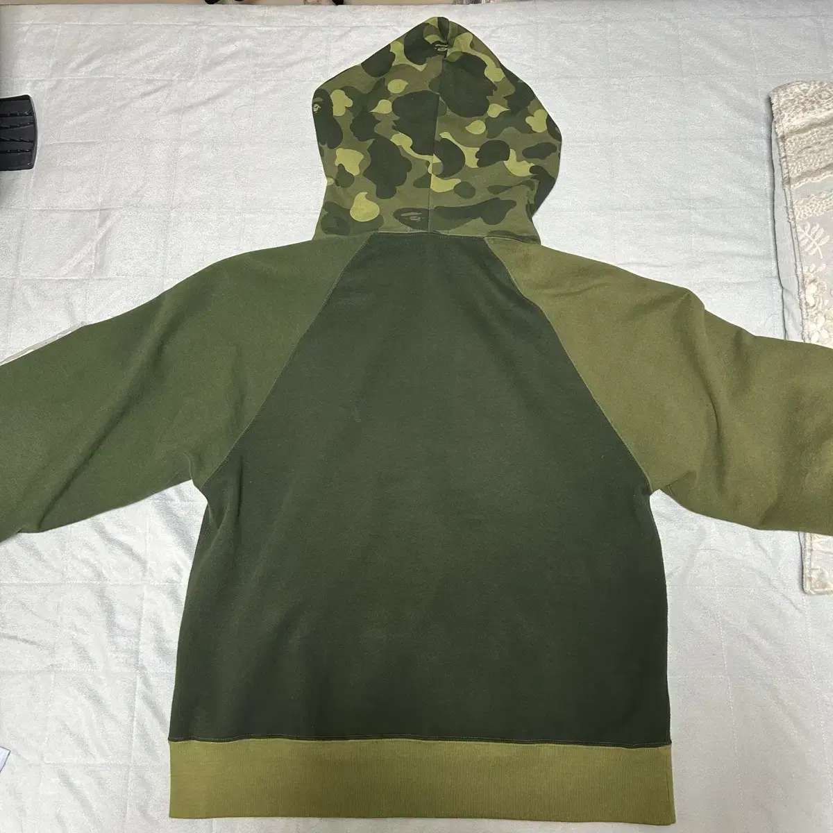 Bape relaxed 2way 녹계