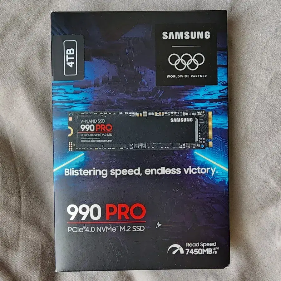 삼성 990PRO 4TB NVMe SSD