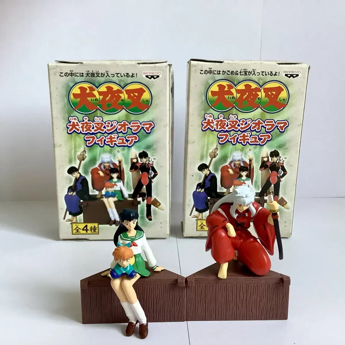 Inuyasha, Gaeyoung & Shippo Figures Individually