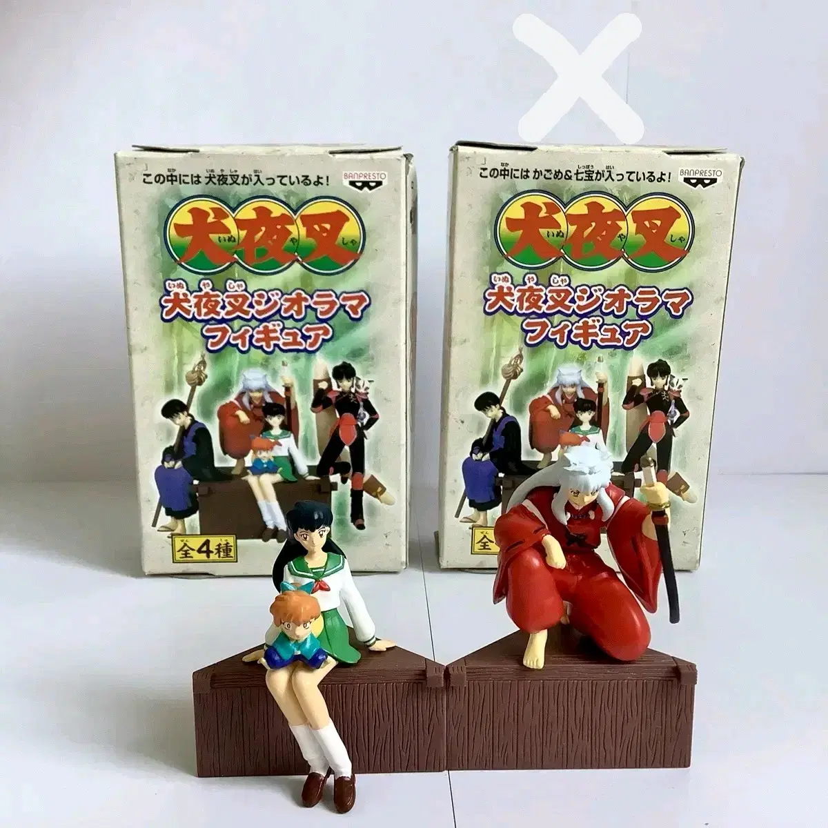 Inuyasha, Gaeyoung & Shippo Figures Individually