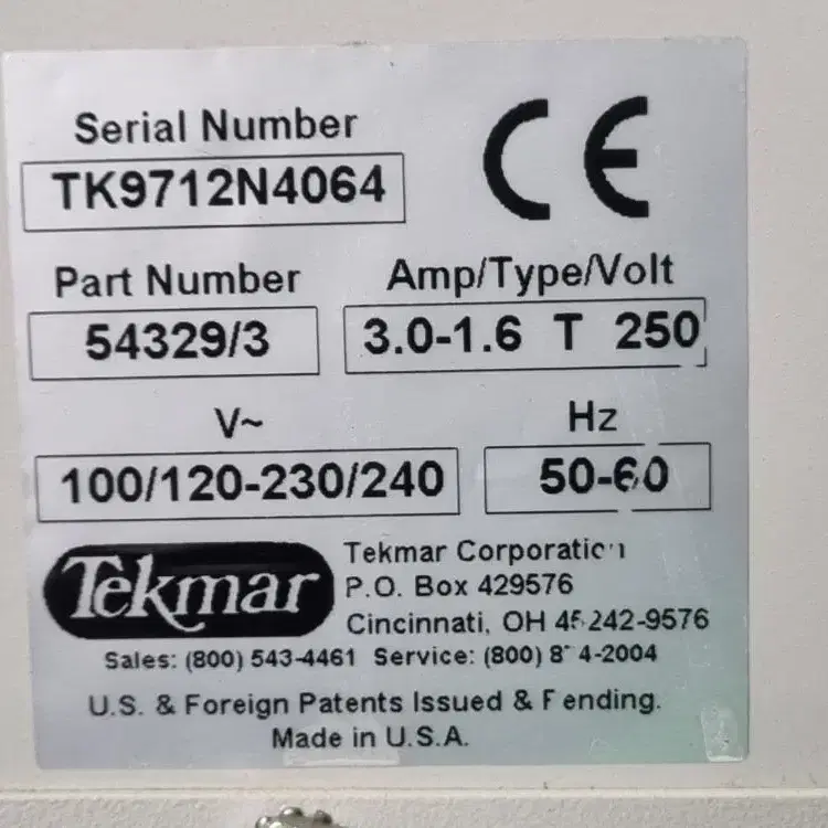 Tekmar AutoTrace SPE 자동 시료 전처리장치