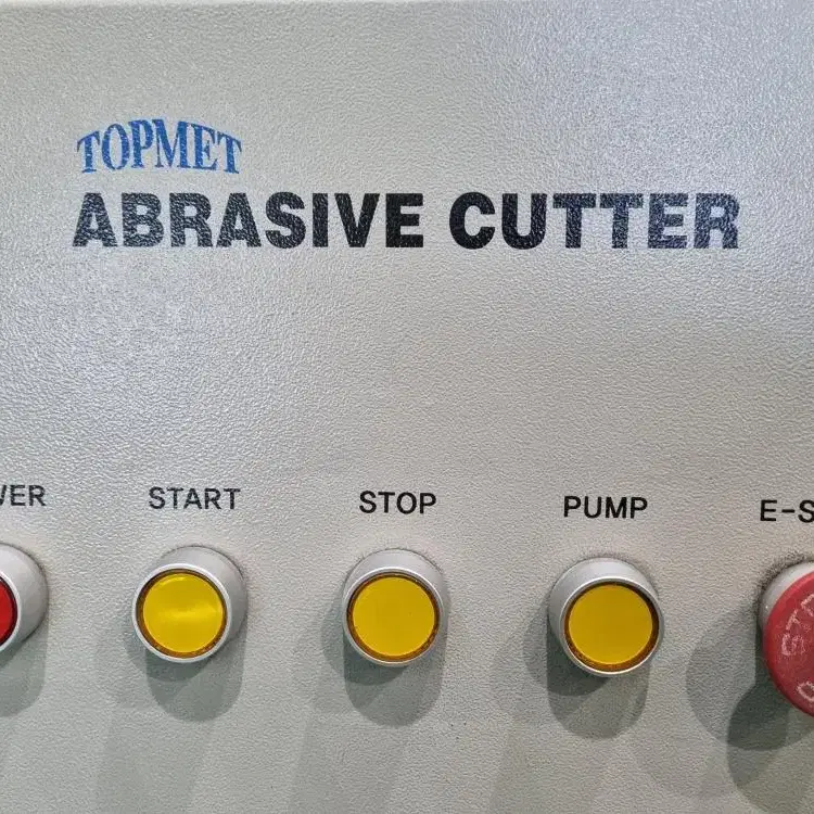 TOPMET Abrasive Cutter 알앤비 시편절단기