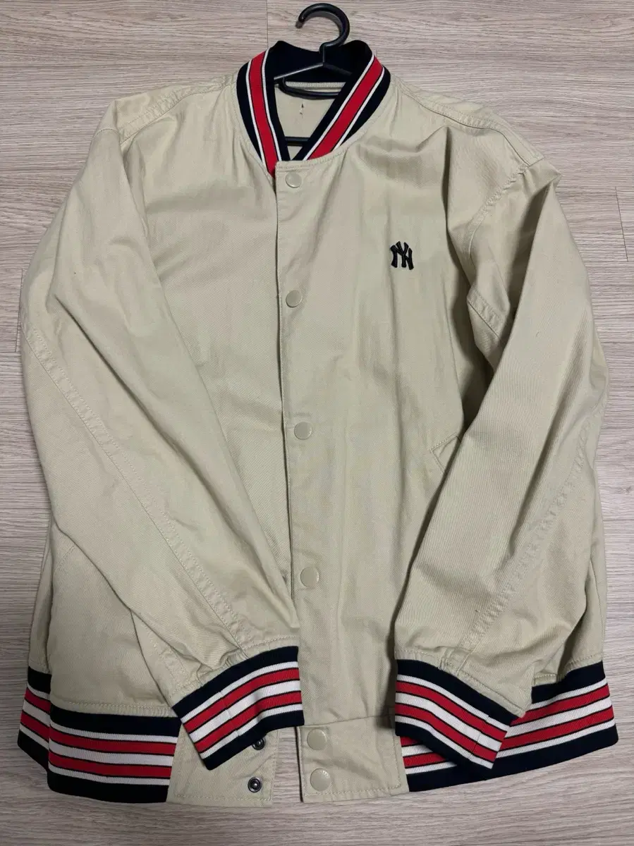 MLB Beige Baseball Jumper xl