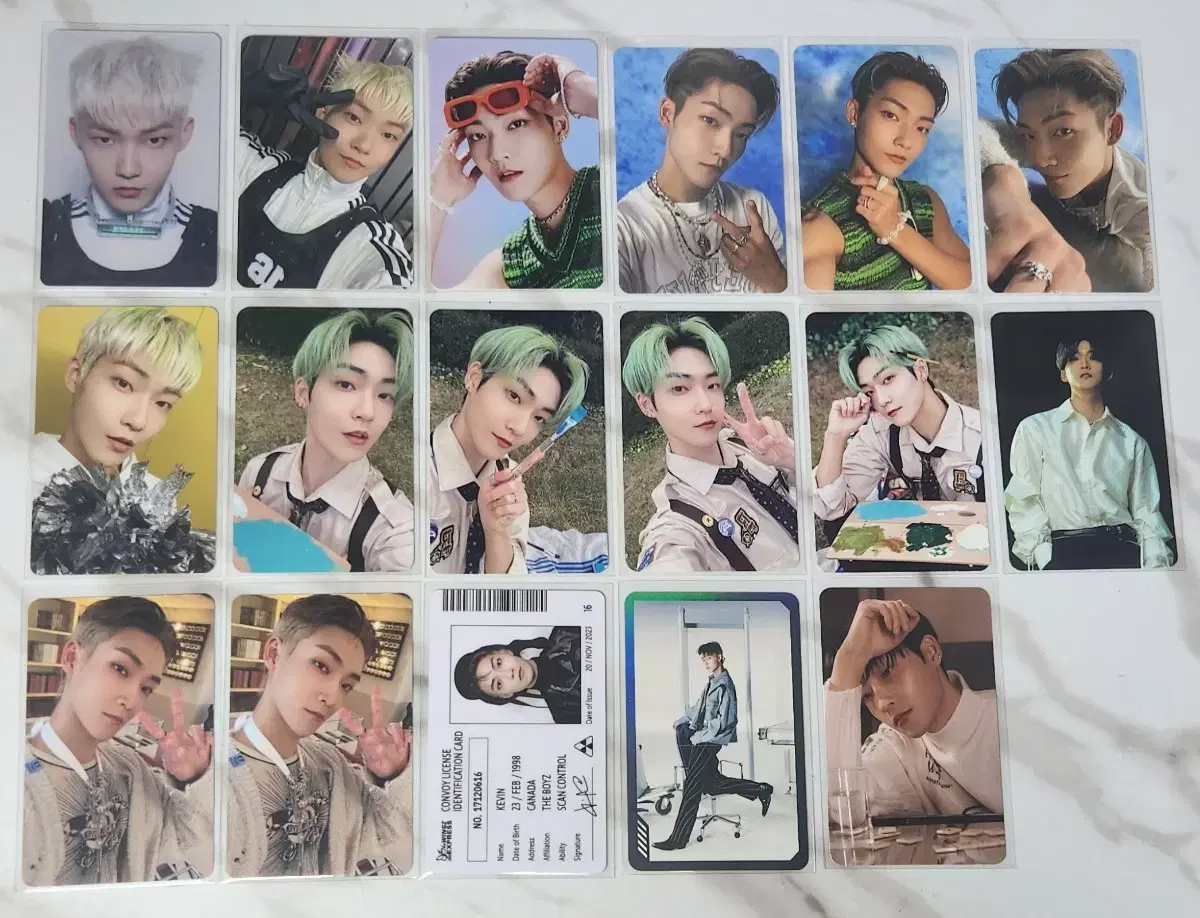 TheBoyz kevin MaverickWhisperSeason'sGreetingsLowerWatchitNectar photo card sold wts