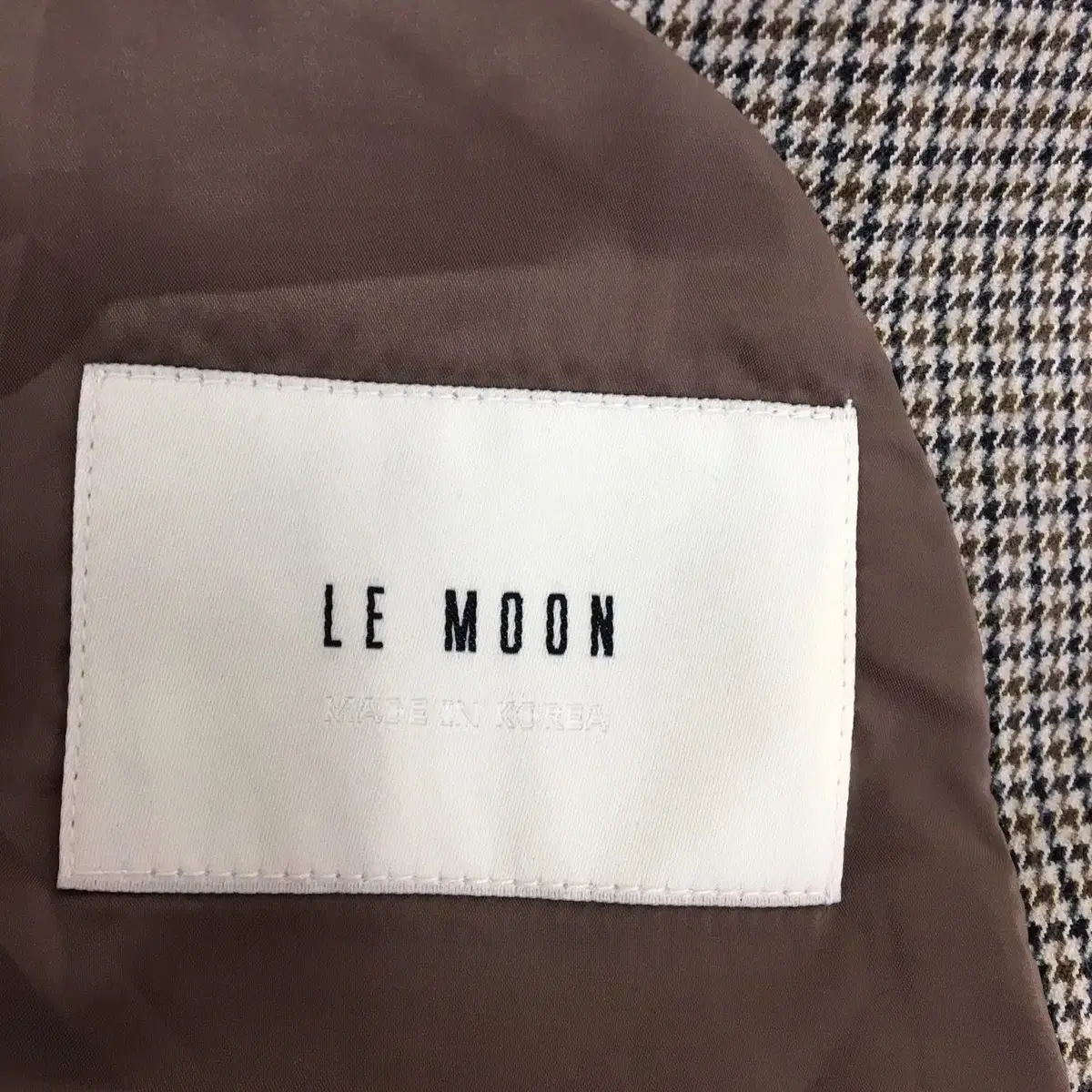 LE MOON 하운드 오버모직 자켓 여성 66