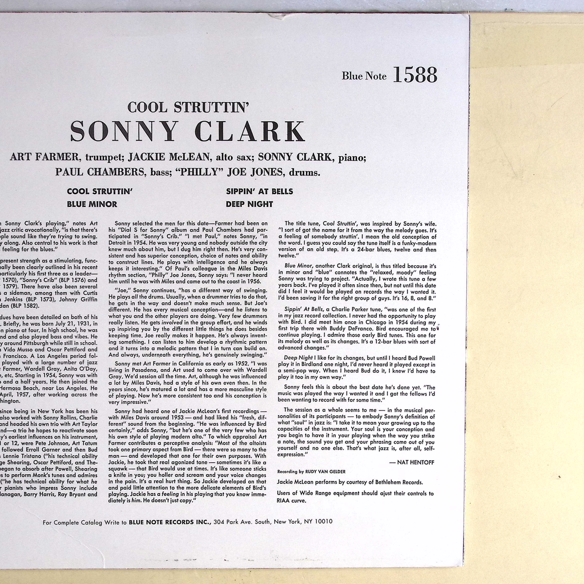 Sonny Clark - Cool Struttin'