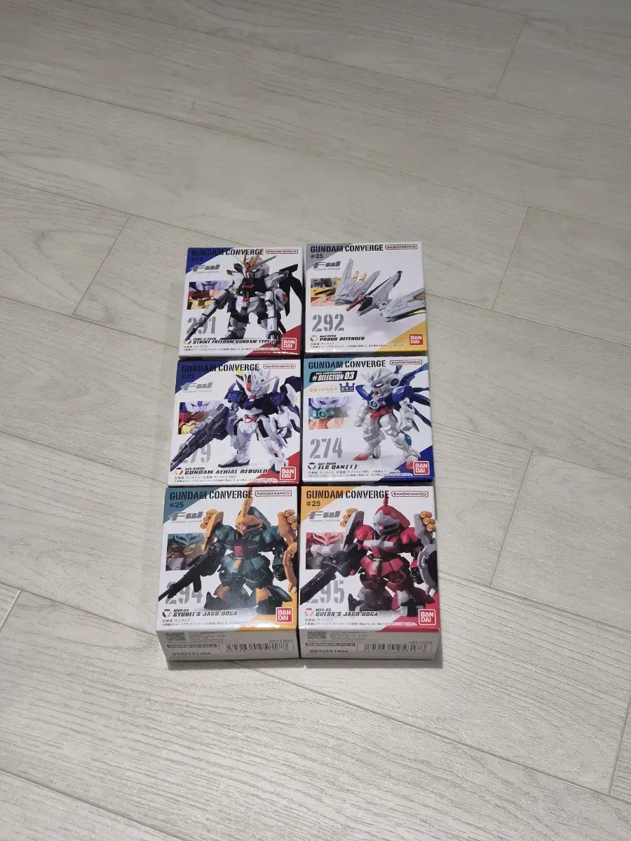 6 Gundam Convergence + Gashapon Expansion Zaku II bulk #Solidom #Aerials