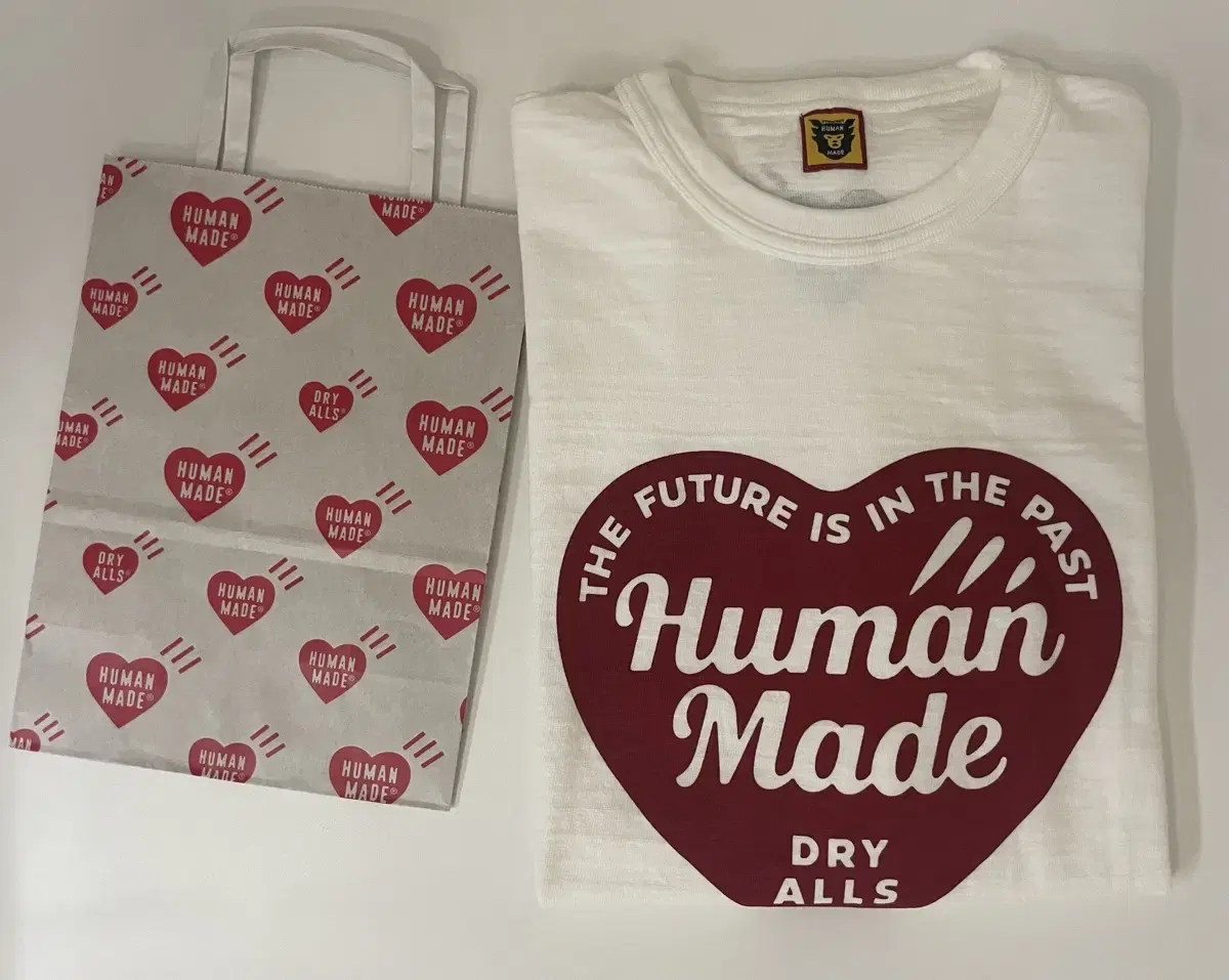 Human Made Graphic Heart T-Shirt #6 White 2XL