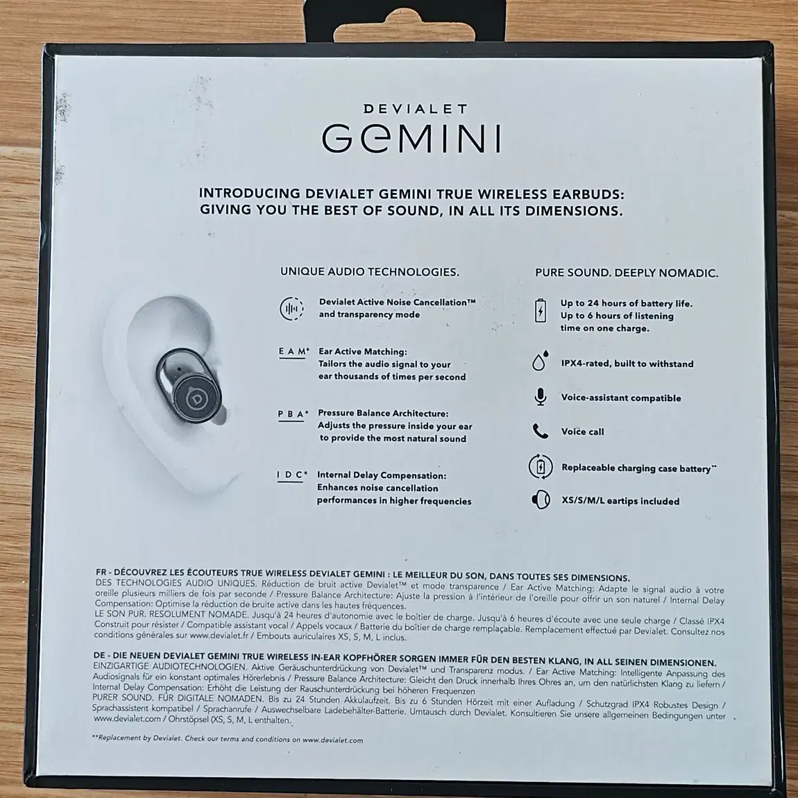 DEVIALET GGMINI 이어폰 판매(반값택배포함)