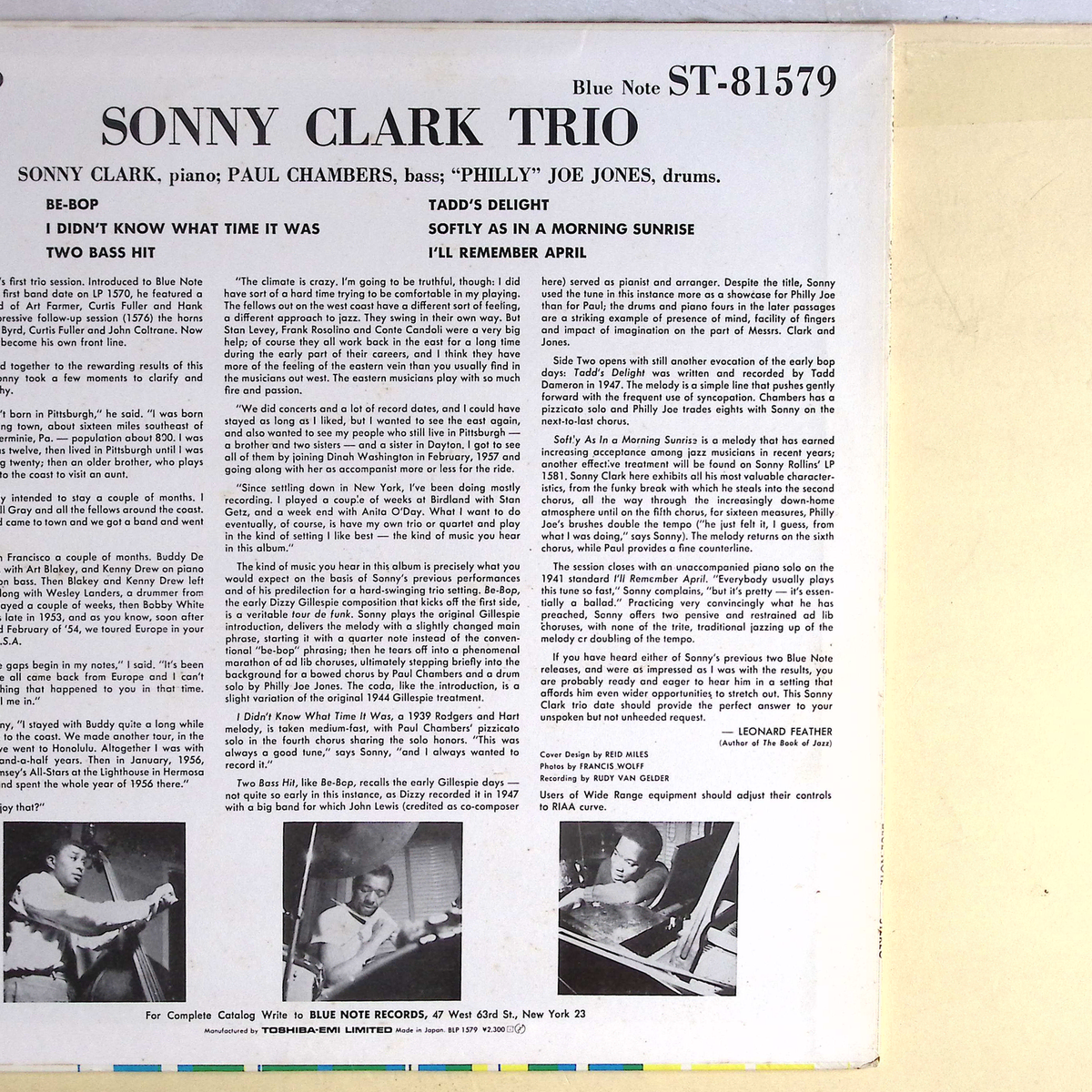 Sonny Clark Trio