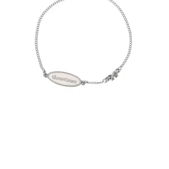 【threetimes】Pink almond bracelet THREETIMES | 쓰리타임즈 Threetimes Almond Bracelet S New
