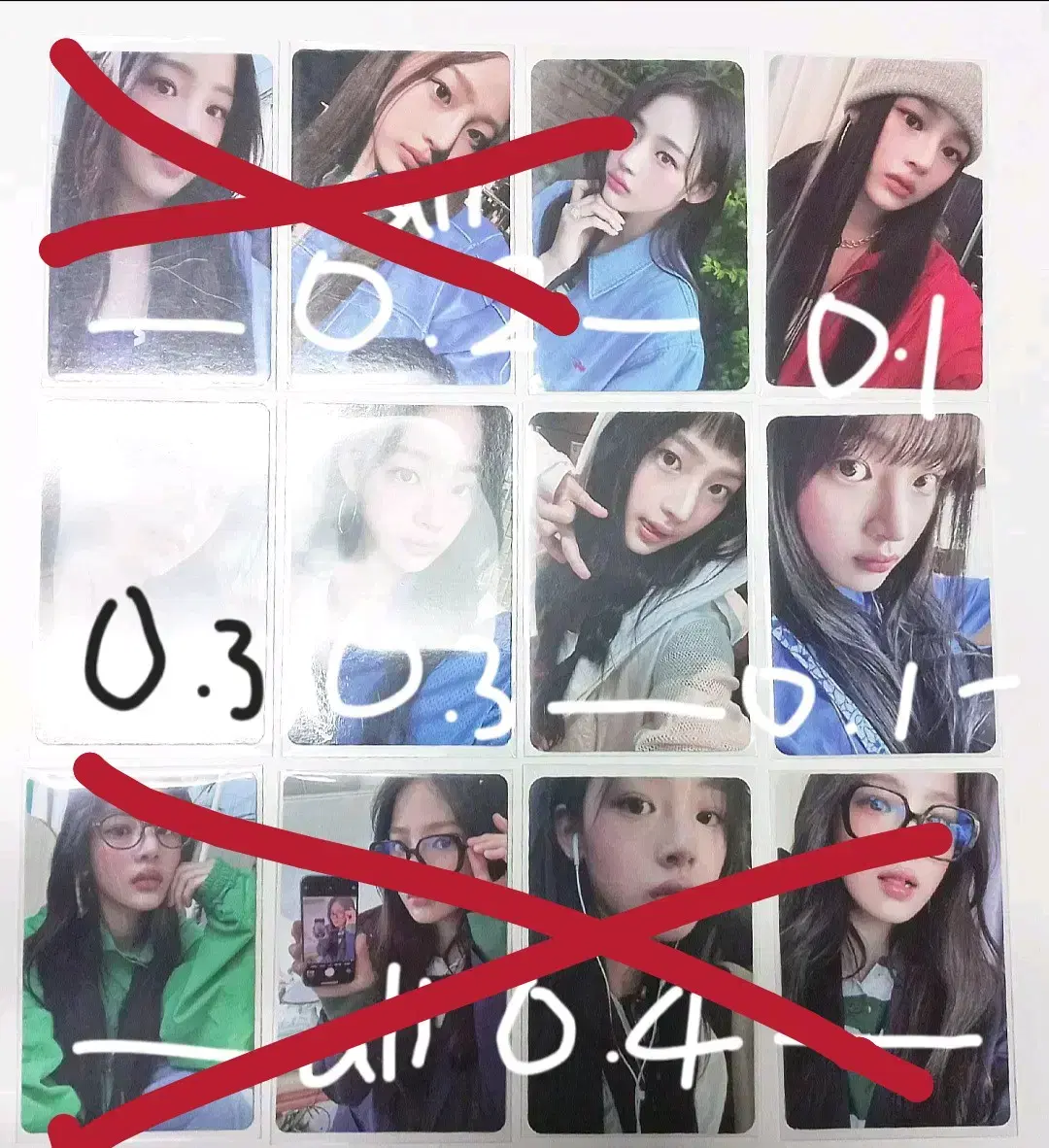 New Jeans minji photocard sell haerinhaerinhyeindanielleunreleased photocardunreleased photocard signtubatuive