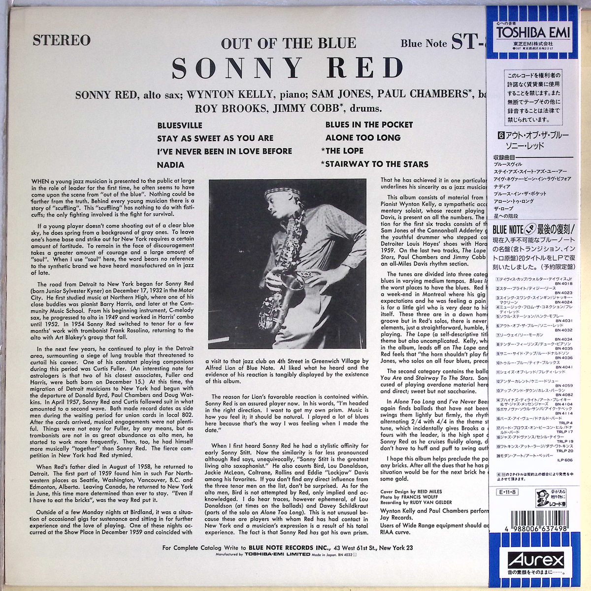 Sonny Red - Out of the Blue