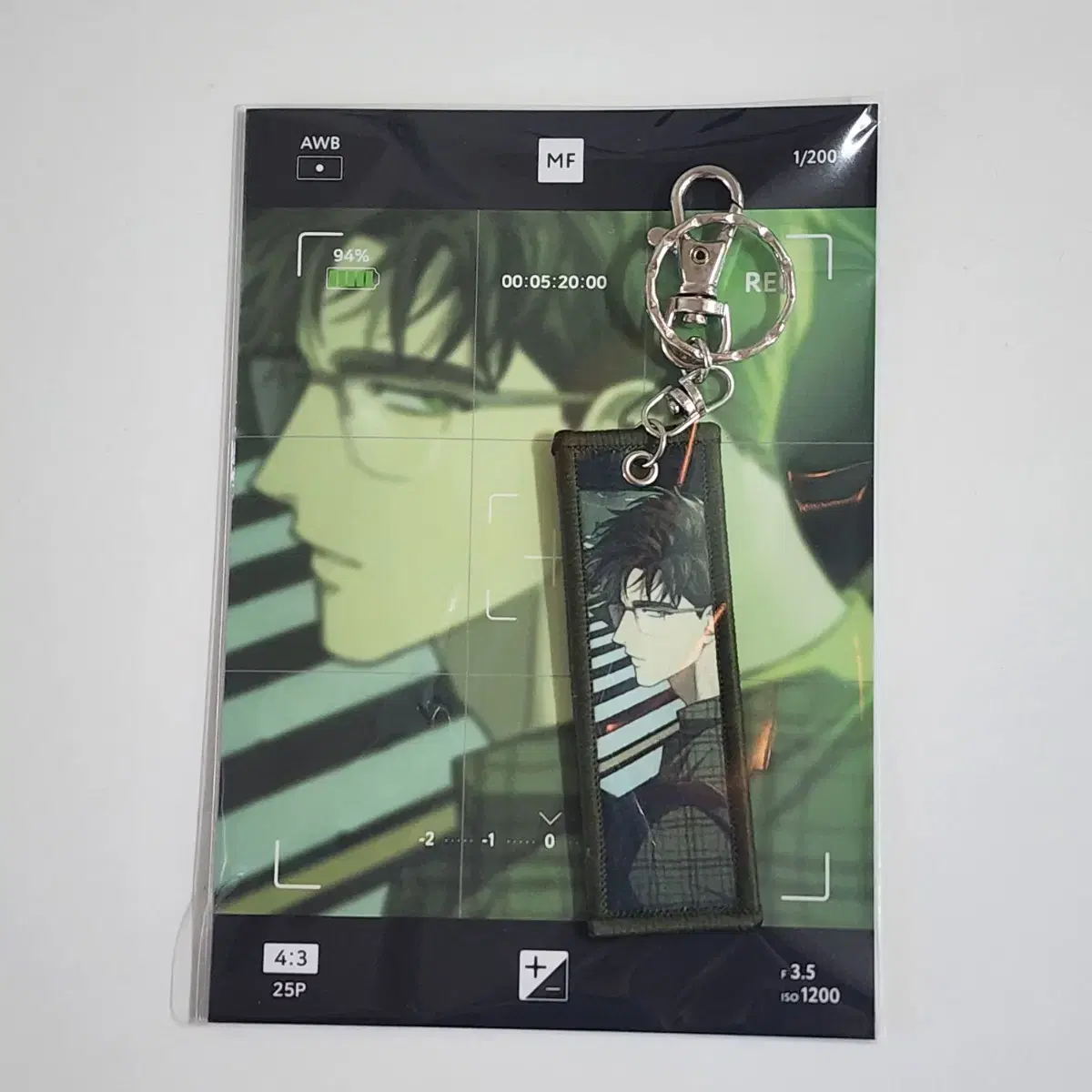 Morphon GreenImagine:Monkey Check Psycho Keyring