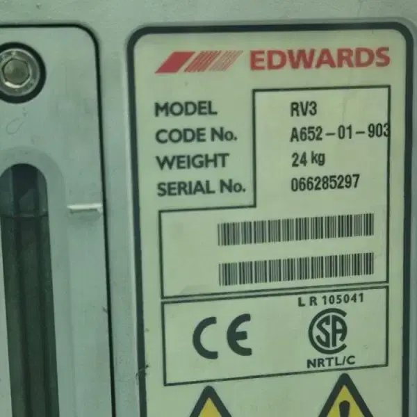 EDWARDS RV3 Vacuum Pump 진공펌프 , 케이스