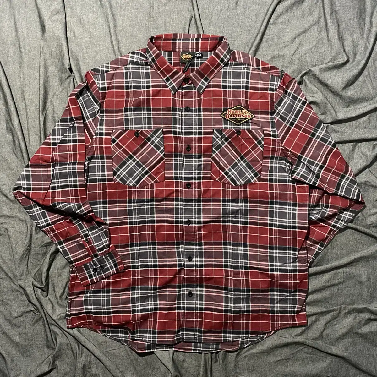 Harley Davidson L/S Shirts Sz 2XL