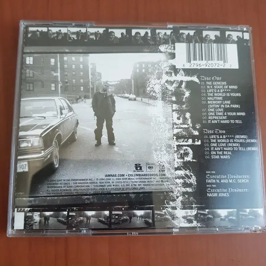 흑인음악 힙합씨디 Nas Illmatic 2cd수입씨디 힙합cd 수입cd