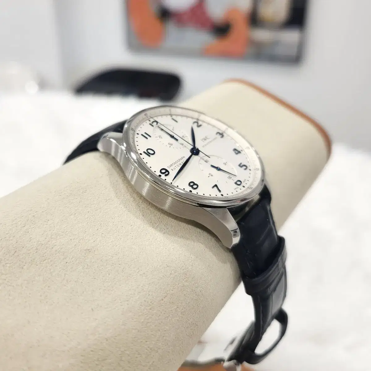 IWC 포르투기저 크로노 블루핸즈 IW371446 오토매틱 41MM 판매