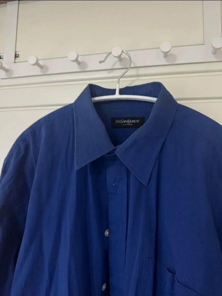 Yves Saint Laurent Cobalt bloo Shirt 100