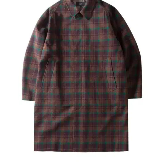 디그레 (DGRE) COVENT BALMACAAN CHECK COAT