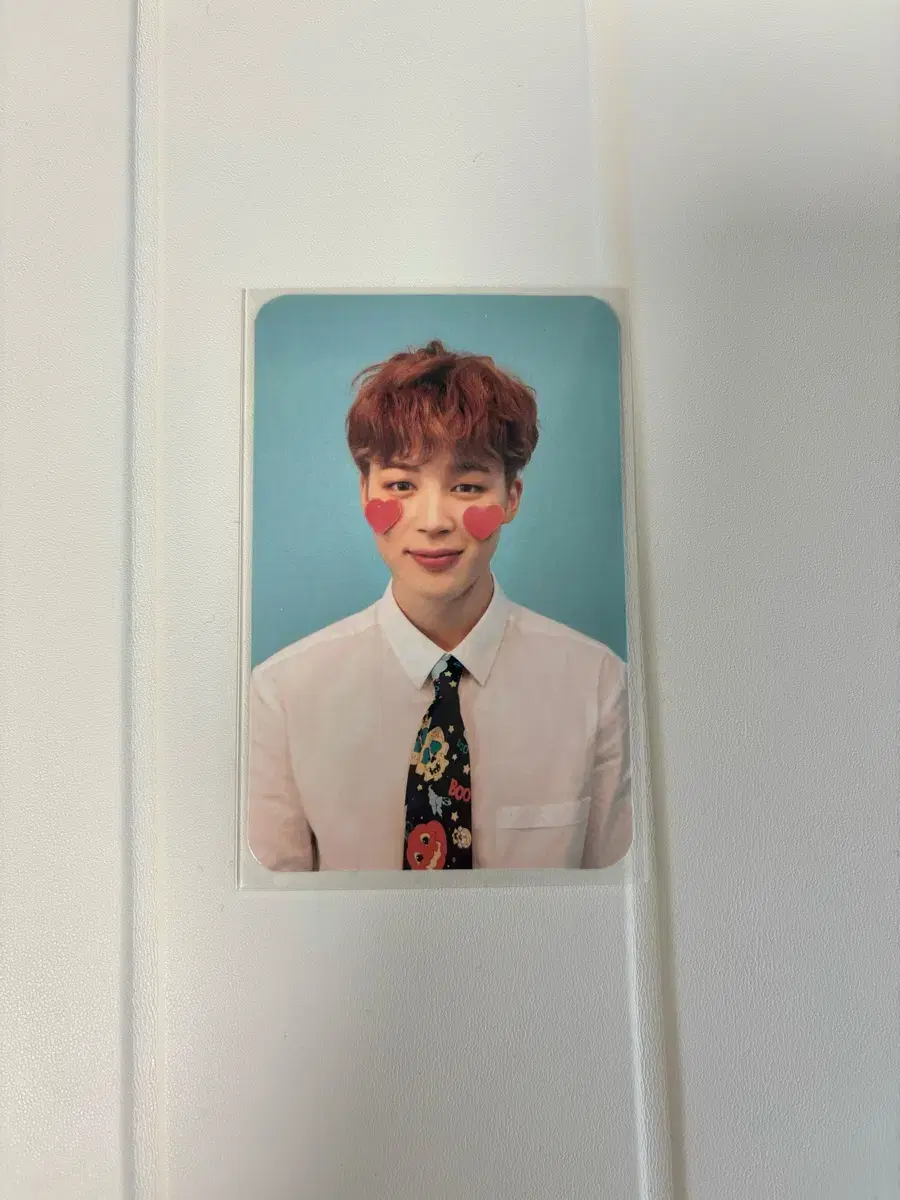 bangtan love your self jimin fversion photocard