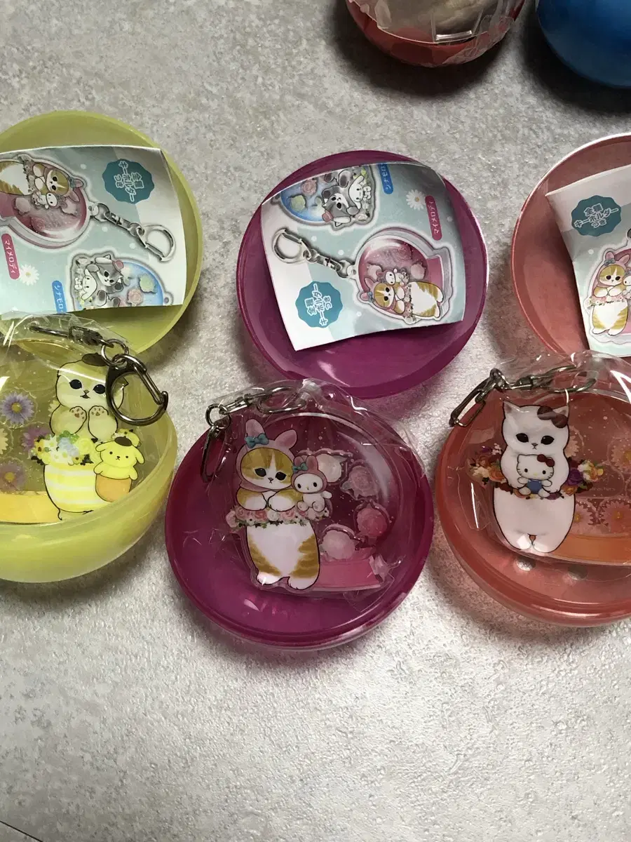 Sanrio Morphsand acrylic keyring Gacha