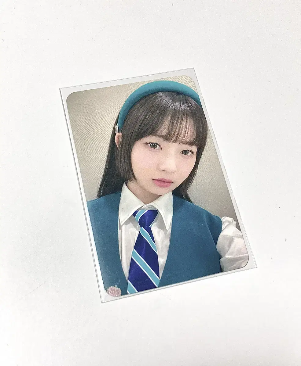 ive love dive namil school uniform ray photocard (bombshell)