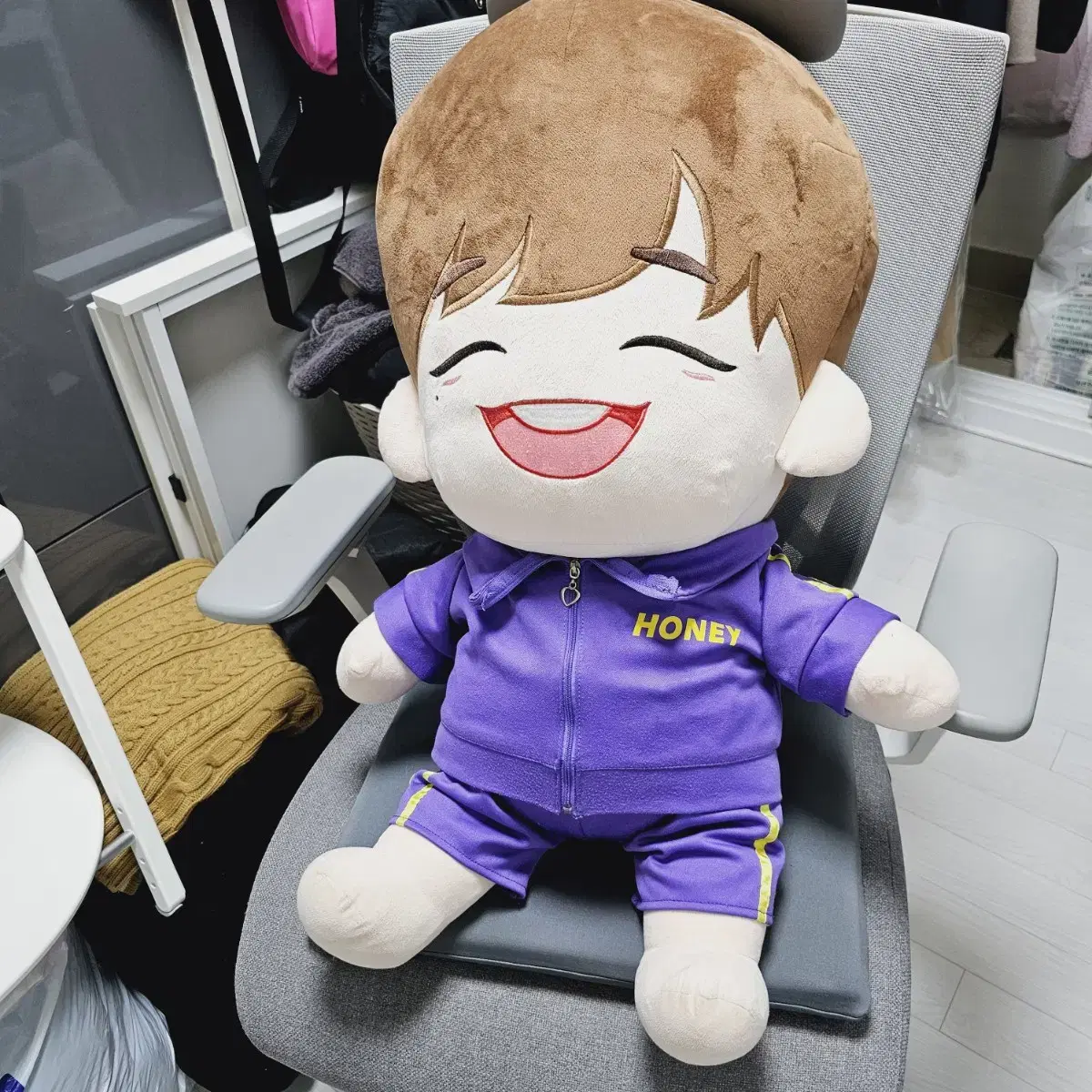 강다니엘 대형 인형(대왕허니엘)