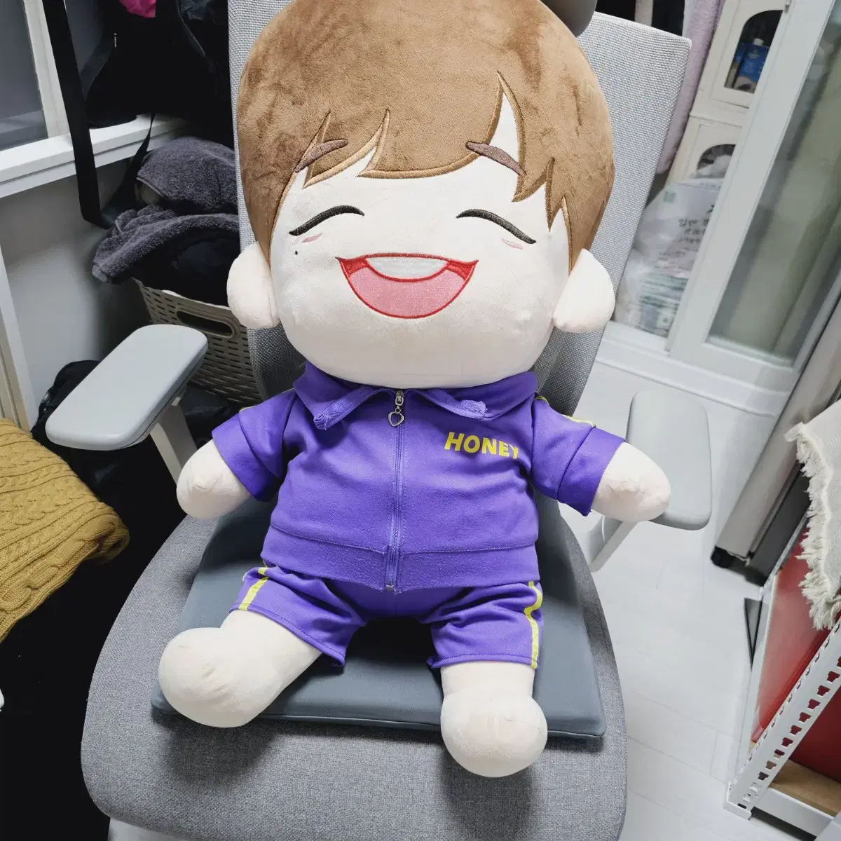 강다니엘 대형 인형(대왕허니엘)