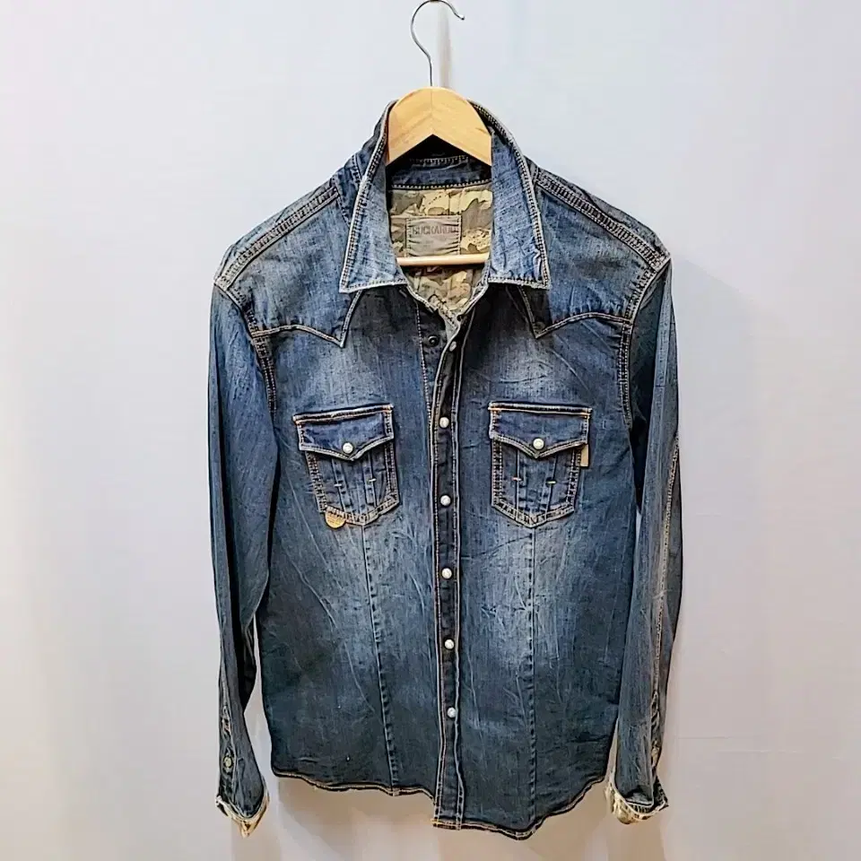 95~100) Bucker lew jean shirt jacket