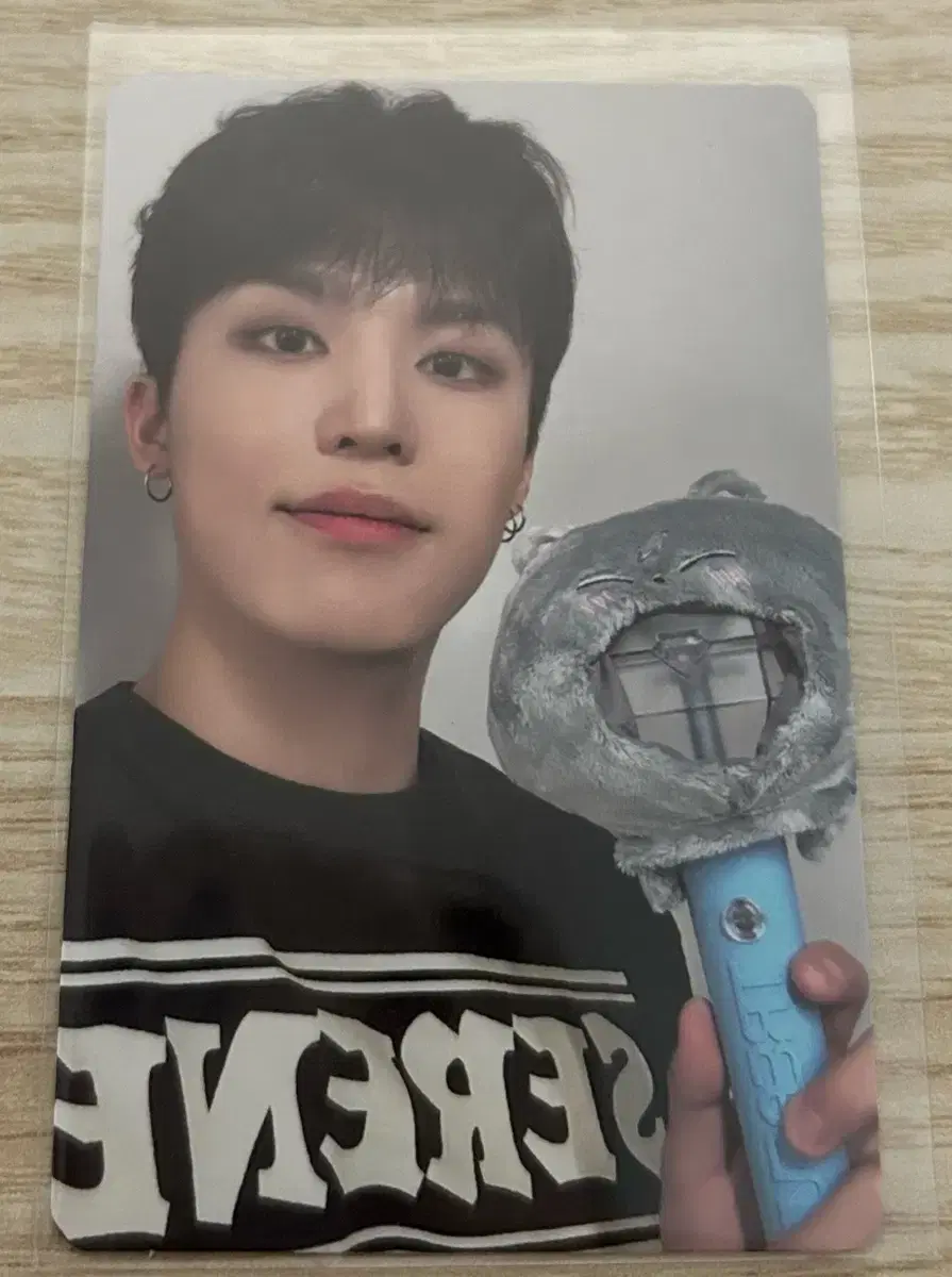 Treasure park jeongwoo FunnyTreasure lightstick Cover sealed Photocard