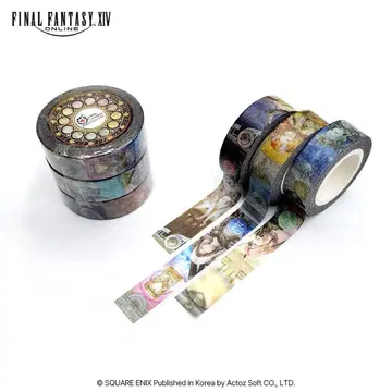 FF14 팬페스트 한국 한정판 12신 마스킹 테이프