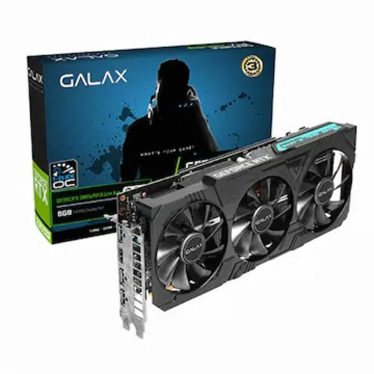 갤럭시 GALAX 지포스 RTX 2080 SUPER EX BLACK OC