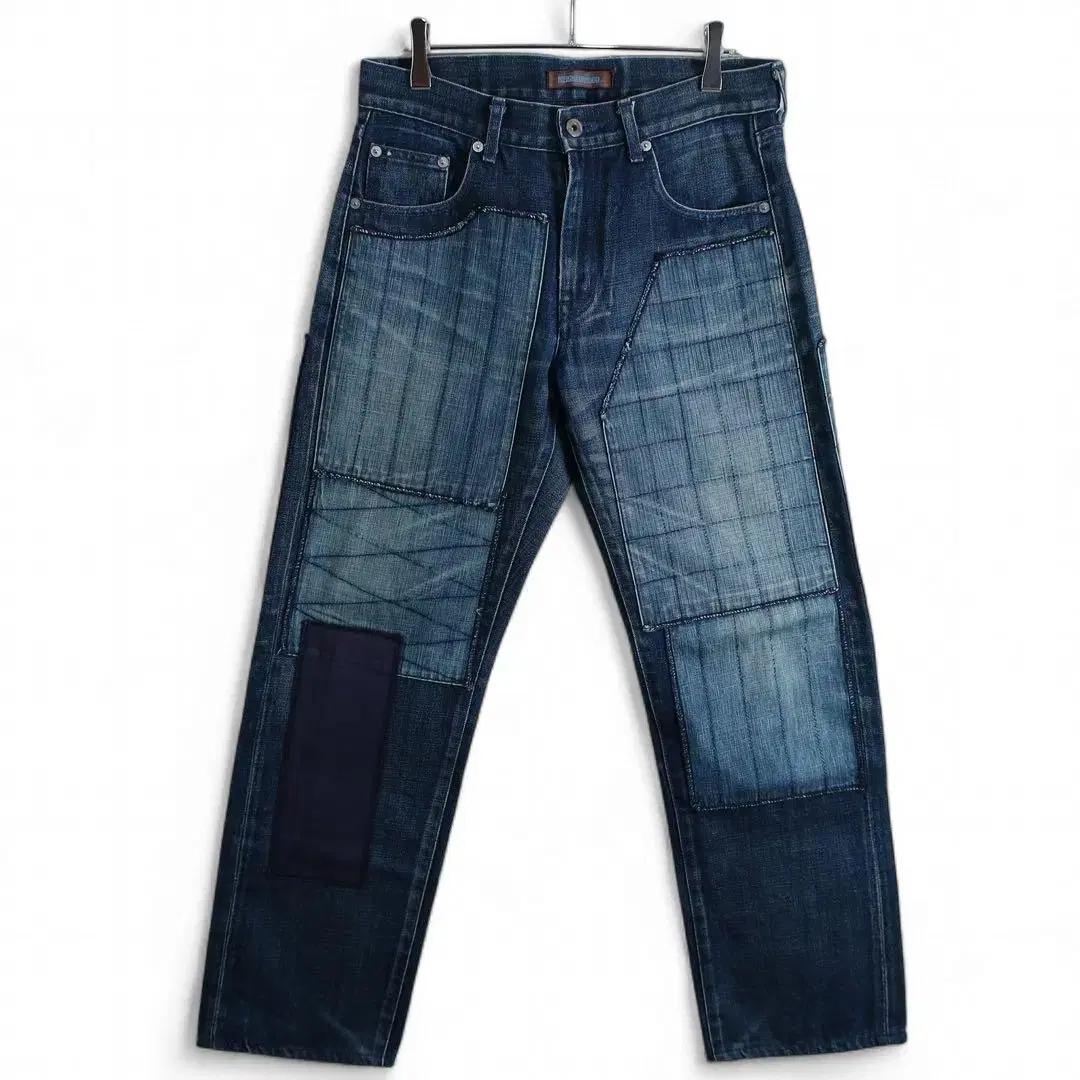 Neighborhood Patchwork Indigo Bloo Denim