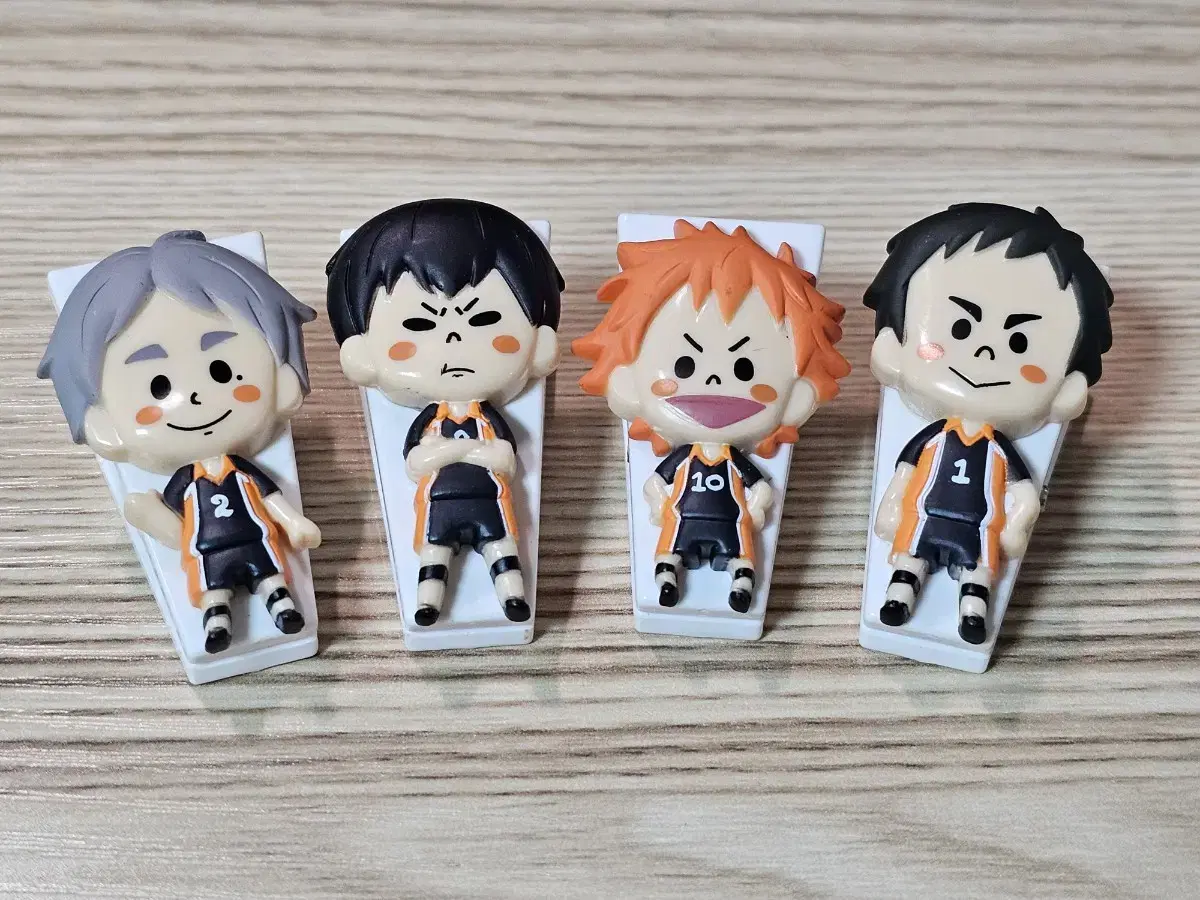 Haikyuu Character Clips (Suga, Kageyama, Hinata, Daichi / bulk 5,000 won)