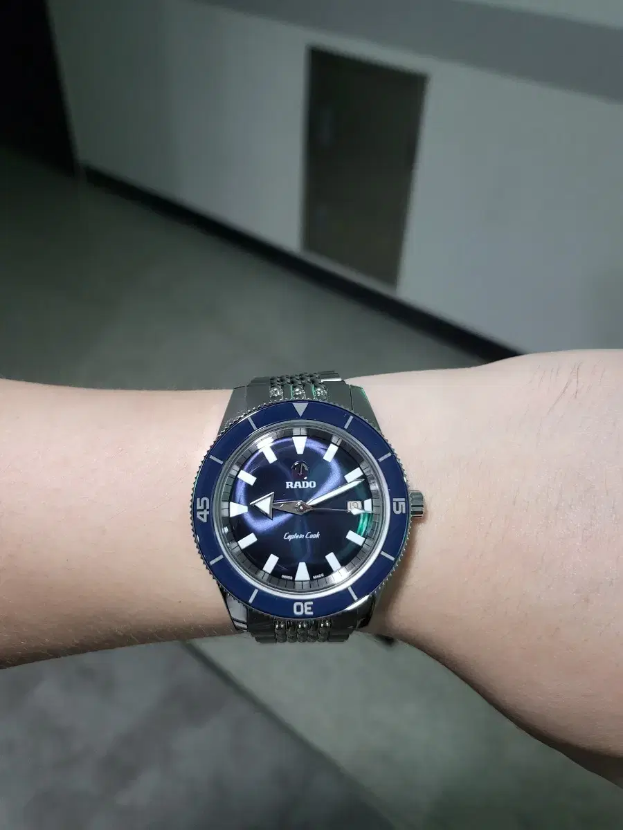 라도 캡틴쿡 42mm 블루 (가격 인하)