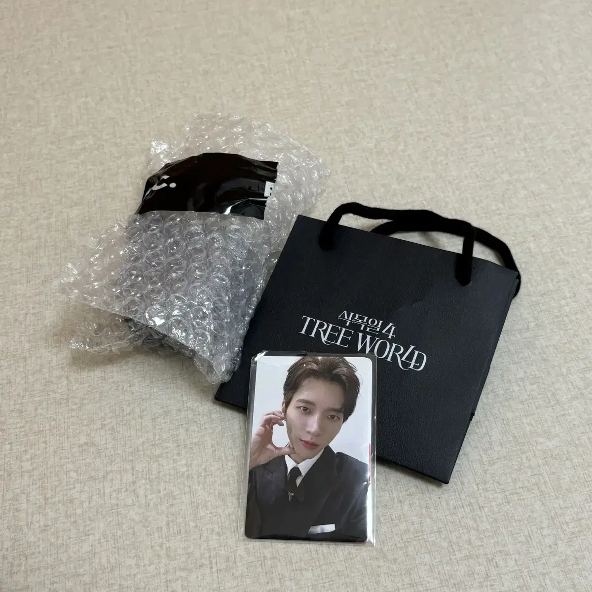 Infinite nam woohyun Arbor Day 4 Concert Merchandise Ring Unsealed