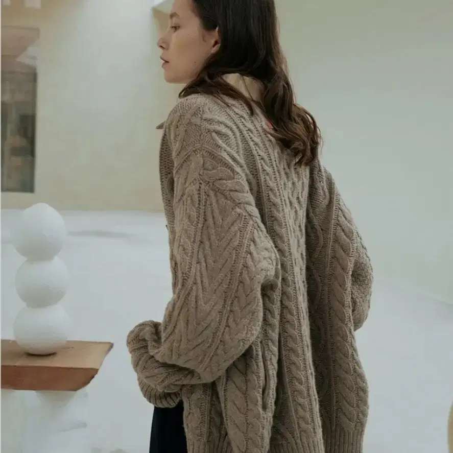 위메농 니트 자켓 가디건 Katherlin wool-knit jaket