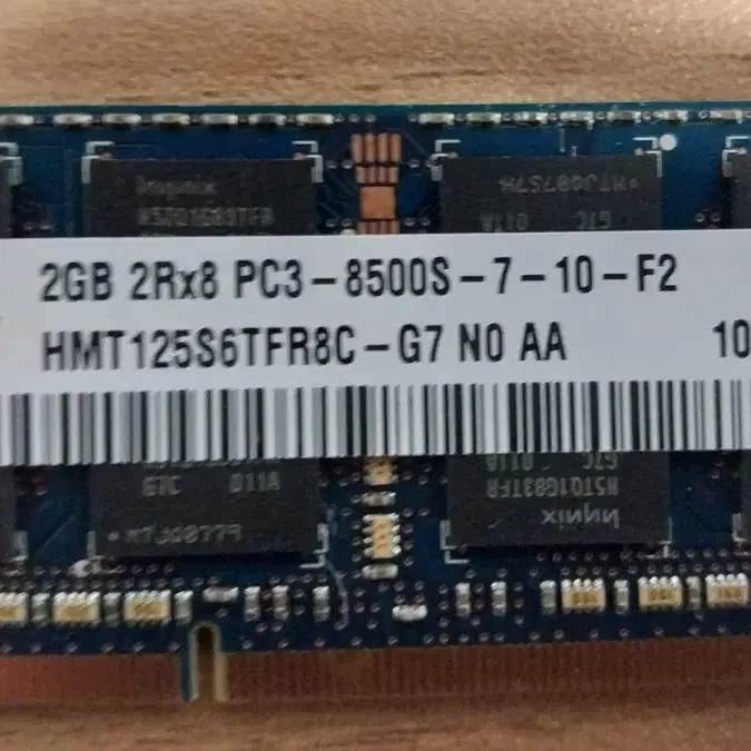 노트북용 램 DDR3 메모리카드 1G:1개 2G:3개