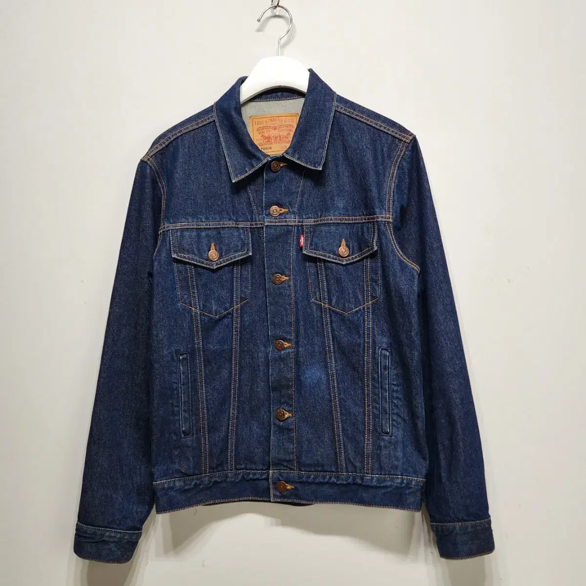 리바이스 LEVIS 70506 데님자켓 청자켓 M