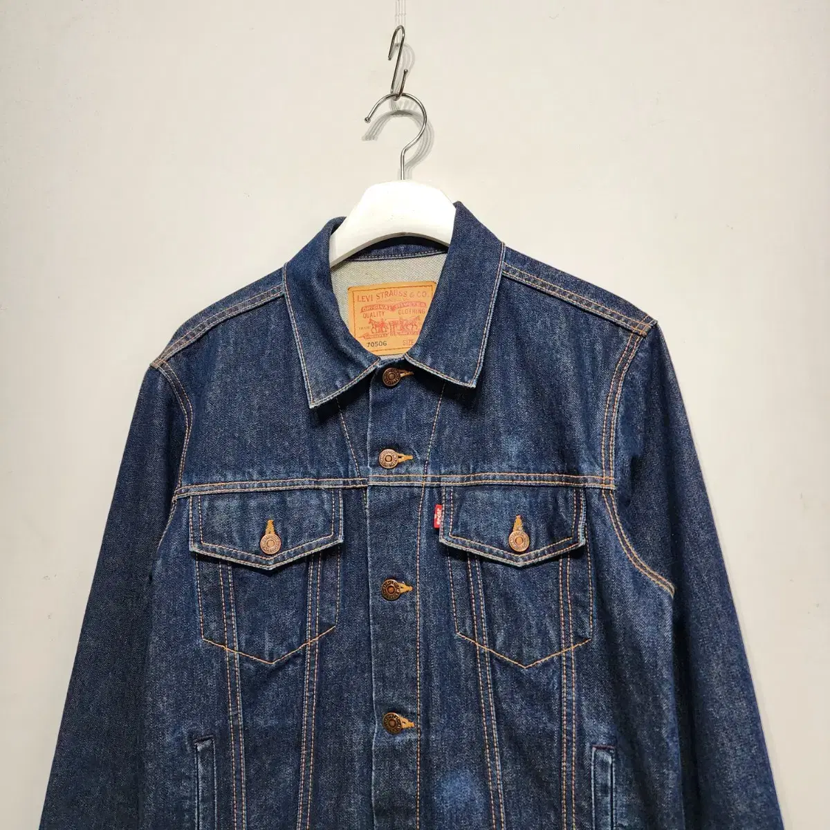 리바이스 LEVIS 70506 데님자켓 청자켓 M