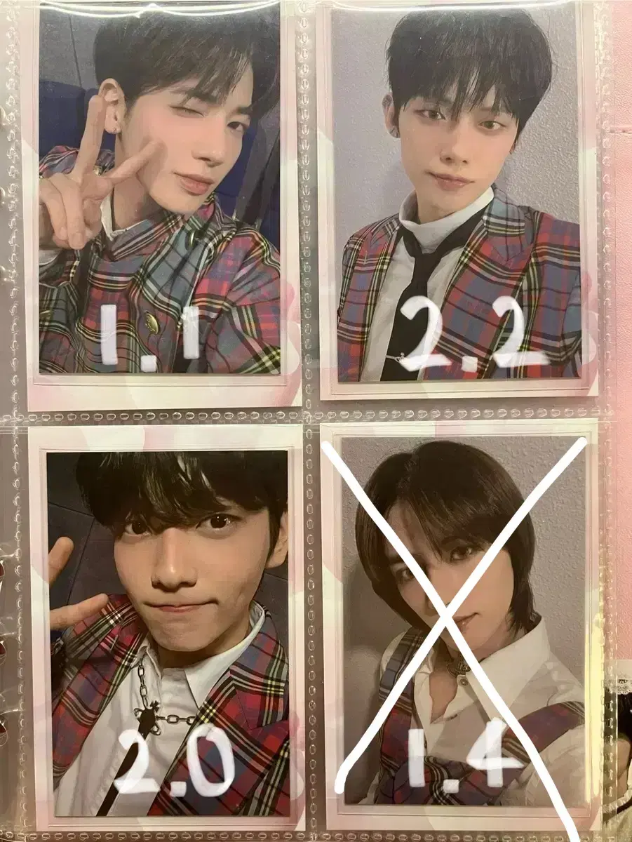 txt tomorrow x together yeonjun soobin beomgyu taehyun sweetmirage mozone photocard