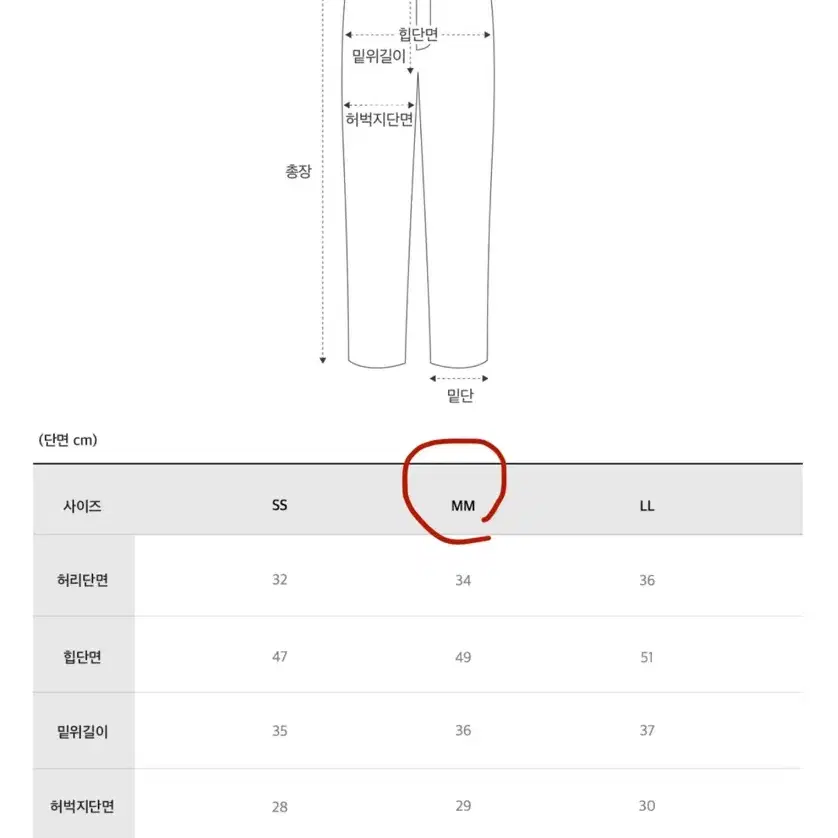 (택있는 새상품)나무그림 데님 팬츠