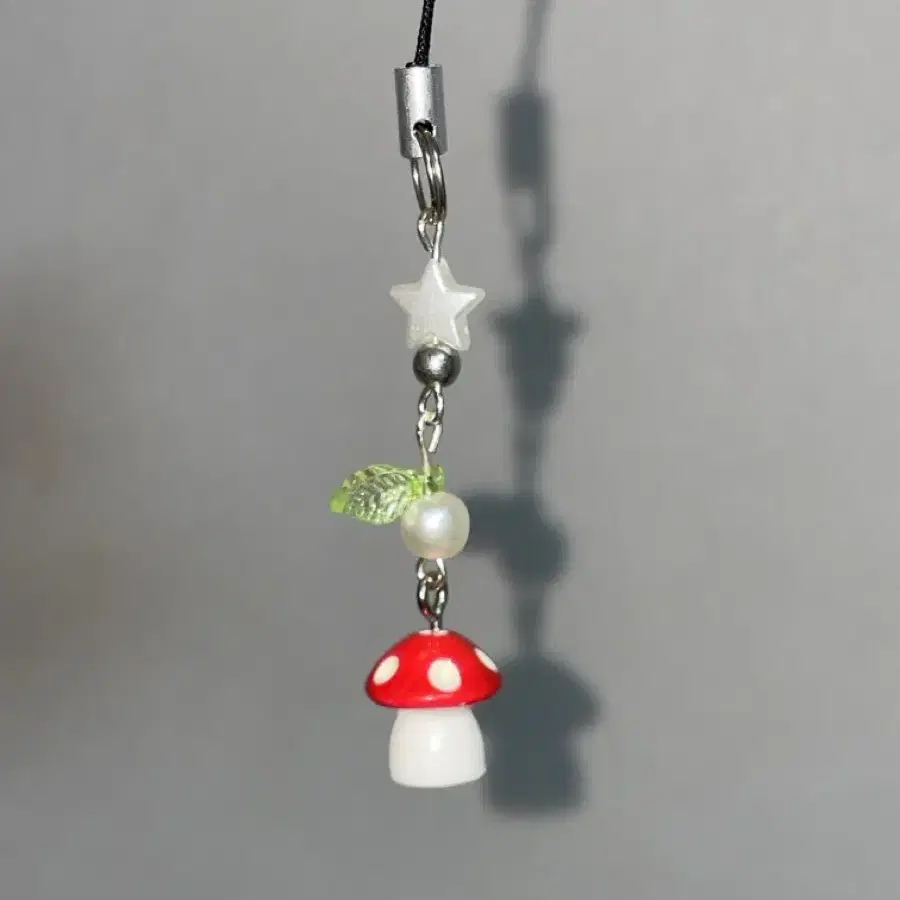 *mushroom keyring 비즈키링