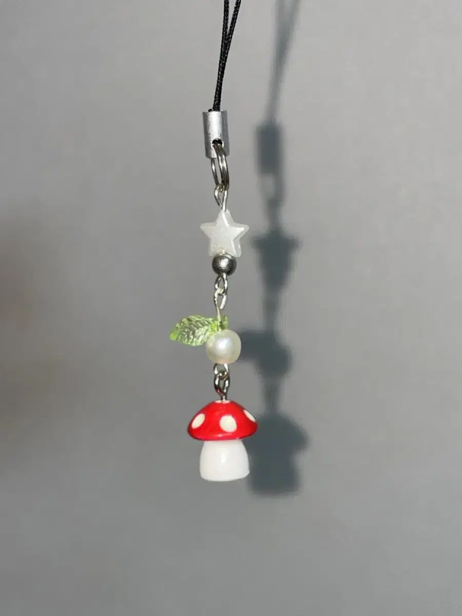 *mushroom keyring 비즈키링