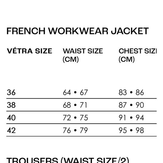 Vetra work wear jacket 베트라 워크웨어 코튼 자켓 3