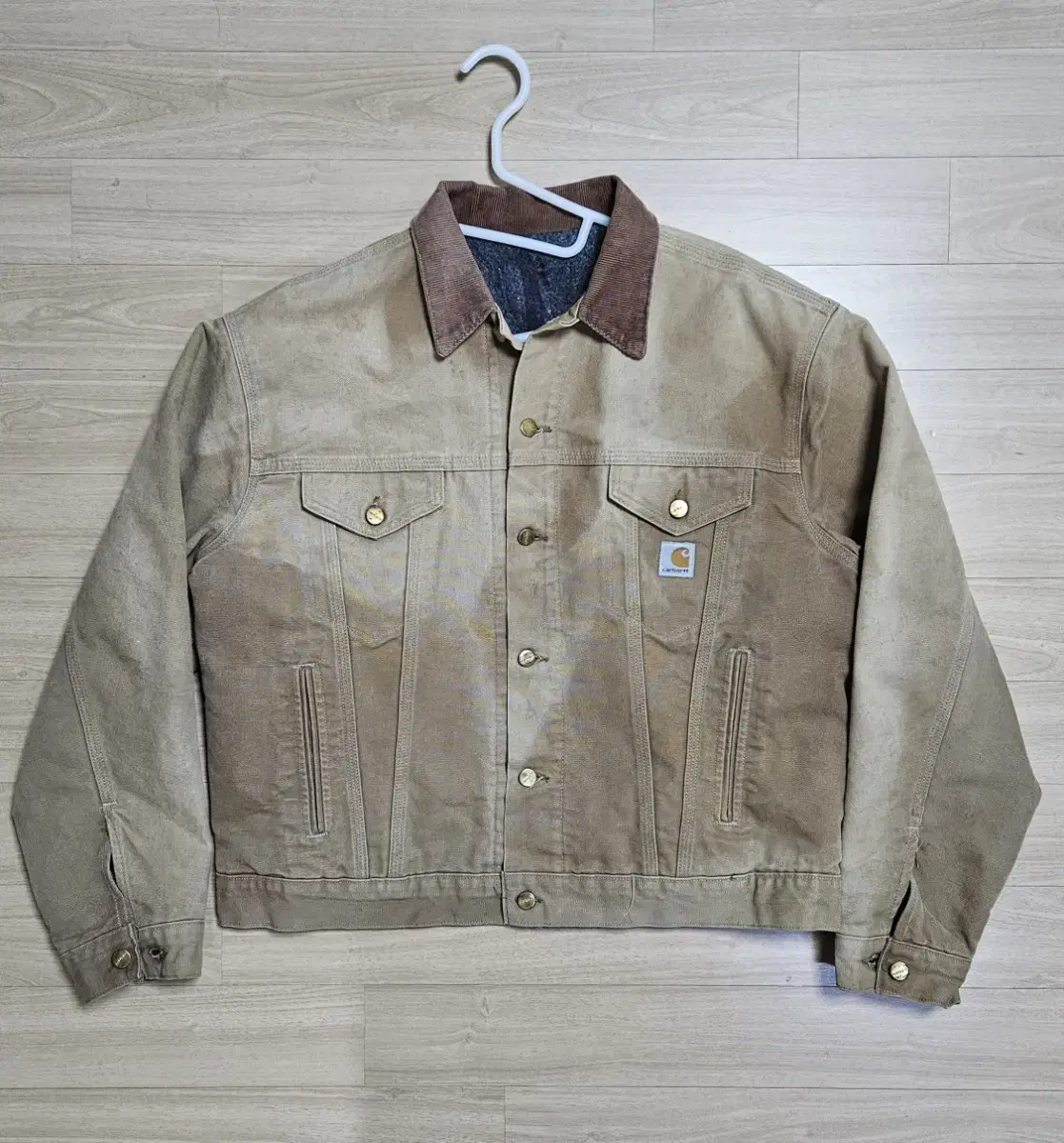 Calhart jin Trekker Jacket JB0906 BRN Brown L-XL