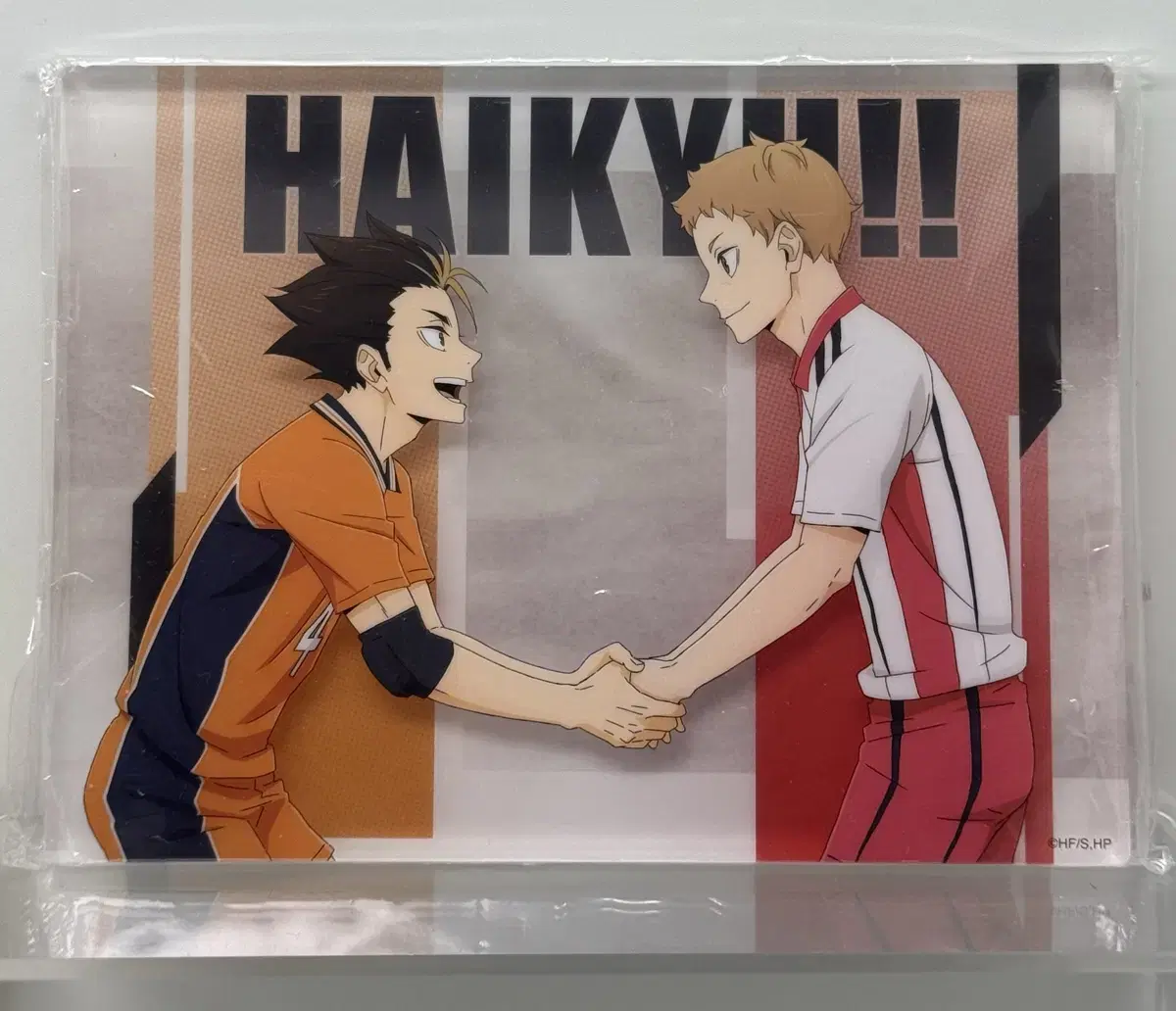 Haikyuu Noble Art Nishinoya U, Yaku Morisuke Acrylic Block